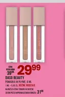 Drogerie Natura Pomadka w płynie DASO BEAUTY oferta