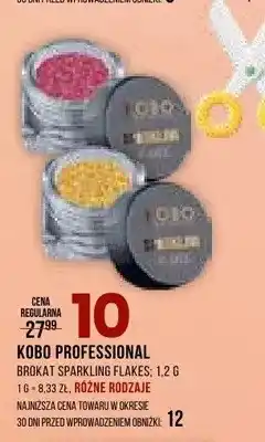 Drogerie Natura Brokat KOBO PROFESSIONAL Sparkling Flakes oferta