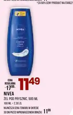 Drogerie Natura Żel pod prysznic Nivea oferta
