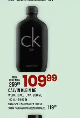 Drogerie Natura Woda toaletowa Calvin Klein Be oferta