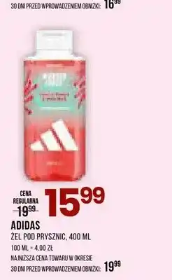 Drogerie Natura Żel pod prysznic Adidas oferta