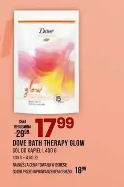 Drogerie Natura Sól do kąpieli Dove Bath Therapy Glow oferta