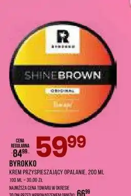 Drogerie Natura Krem przyspieszający opalanie Byrokko oferta