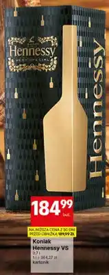 Delikatesy Centrum Koniak Hennessy VS kartonik oferta