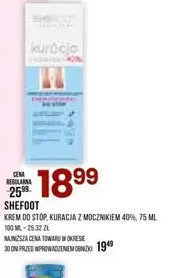 Drogerie Natura Krem do stóp kuracja z mocznikiem 40% Shefoot oferta