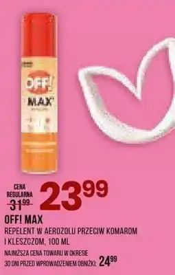 Drogerie Natura Repelent w aerozolu przeciw komarom i kleszczom Off! Max oferta