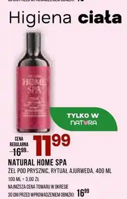 Drogerie Natura Żel pod prysznic Natural Home Spa Rytuał Ajurweda oferta