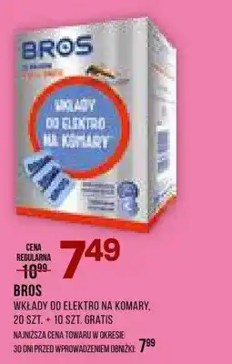 Drogerie Natura Wkłady do elektro na komary Bros oferta