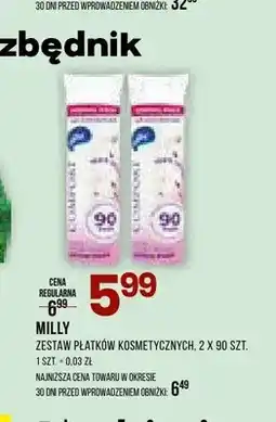 Drogerie Natura Zestaw płatków kosmetycznych Milly oferta