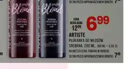 Drogerie Natura Płukanka do włosów srebrna Artiste oferta