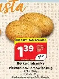 Delfin Bułka grahamka Piekarnia Wilamowice oferta