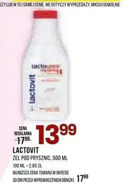 Drogerie Natura Żel pod prysznic Lactovit oferta