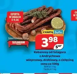 Delfin Kabanosy od Szlagora z Andrychowa z cielęciną oferta
