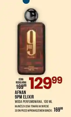 Drogerie Natura Woda perfumowana Afnan 9PM Elixir oferta
