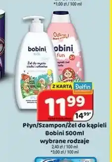 Delfin Płyn do kąpieli Bobini oferta