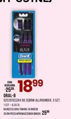 Drogerie Natura Szczoteczka do zębów Oral-B Allrounder 3-pak oferta