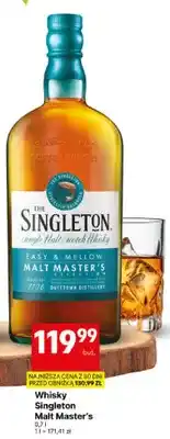 Delikatesy Centrum Whisky The Singleton Malt Master's oferta