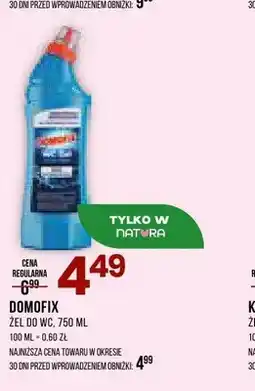 Drogerie Natura Żel do WC Domofix oferta