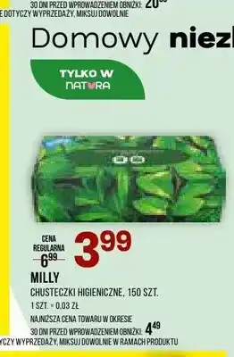 Drogerie Natura Chusteczki higieniczne Milly oferta