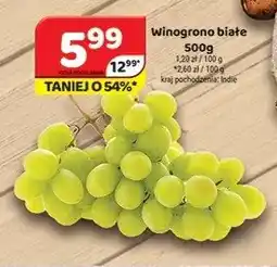 Delfin Winogrono białe Indie oferta