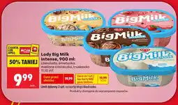Biedronka Lody Big Milk Intense truskawka oferta