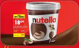 Biedronka Lody Nutella oferta