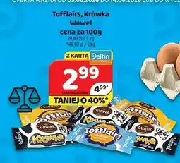 Delfin Cukierki Tofflairs Wawel oferta