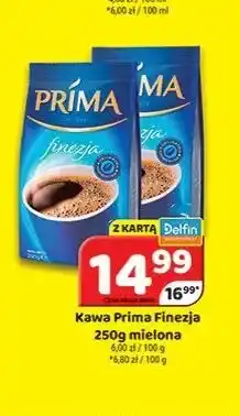 Delfin Kawa Prima Finezja mielona oferta