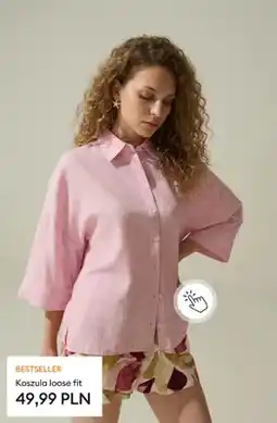 Sinsay Koszula damska loose fit oferta