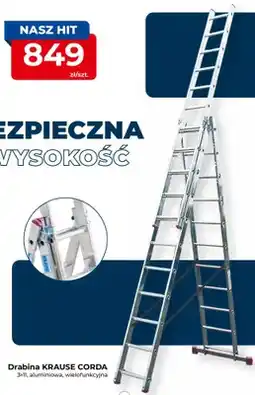 Mrówka Drabina Krause Corda 3x11 aluminiowa wielofunkcyjna oferta