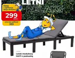 Mrówka Leżak modułowy Eurohit Garden Haiti z poduszką oferta
