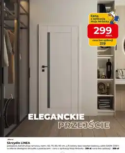 Mrówka Skrzydło drzwiowe pokojowe z podcięciem Voster Linea oferta