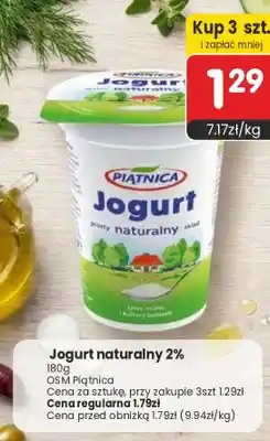 Market Point Jogurt naturalny 2% Piątnica oferta