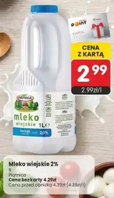 Mleko wiejskie 2% Piątnica