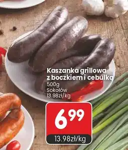 Market Point Kaszanka grillowa z boczkiem i cebulką Sokołów oferta