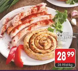 Market Point Kiełbasa biała pyszna ślimak Kołdras oferta