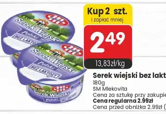 Market Point Serek wiejski bez laktozy Mlekovita oferta