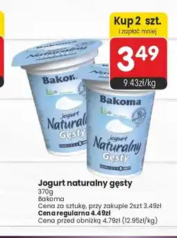 Market Point Jogurt naturalny gęsty Bakoma oferta