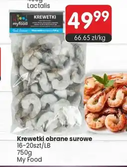 Market Point Krewetki obrane surowe My Food oferta