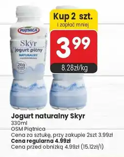 Market Point Jogurt naturalny Skyr Piątnica oferta