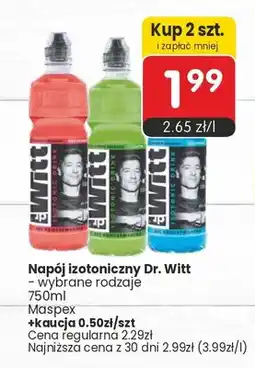 Market Point Napój izotoniczny Dr. Witt oferta