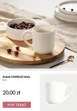 Homla Kubek FAMELIO biały oferta
