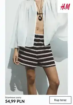 H&M Szorty dzianinowe H&M oferta