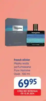 dm drogerie markt Woda perfumowana Franck Olivier Pure Homme męska oferta