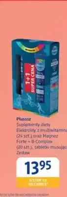 dm drogerie markt Suplementy diety Plusssz Elektrolity z multiwitaminą i Magnez Forte + B-Complex zestaw oferta