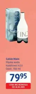 dm drogerie markt Woda toaletowa Calvin Klein In2U męska oferta