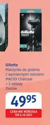 dm drogerie markt Maszynka do golenia Gillette MACH3 Charcoal oferta