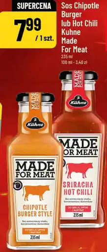 Polomarket Sos Chipotle Burger lub Hot Chili Kuhne Made for Meat oferta