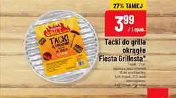 Polomarket Tacki do grilla okrągłe Fiesta Grillesta oferta