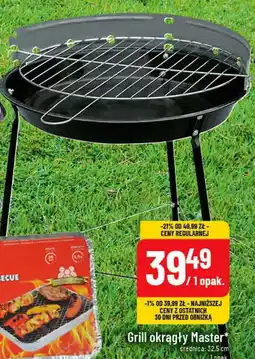 Polomarket Grill okrągły Master oferta